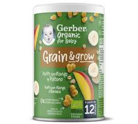 Gerber Organic Grain&,Grow Mango y Plátano 12meses 35g