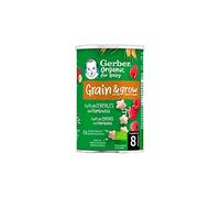 GERBER SNACK ORGANIC DE CEREALES Y FRAMBUESA 35 GR