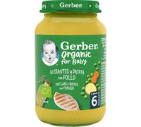 Gerber Organic Guisantes y Patata con Pollo 190g