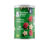 Gerber Organic Puffs Frambuesa 8m+ 35g