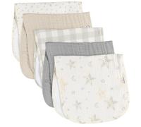 Gerber - Paños para eructos de bebé niña (5 unidades), talla única