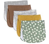 Gerber - Paños para eructos de bebé niña (5 unidades), talla única