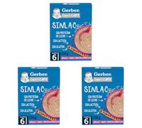 Gerber Papilla Expertcare Sinlac, A Partir De Los 6 Meses, 250 G (Paquete de 3)