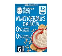 Gerber Multicereales 0% 0% Galleta 270g
