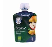 Gerber Pouch Organic Pera Manzana Plátano 90 Gramos - Alimentación Para Tu Bebé