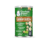 Gerber Organic Grain & Grow Puffs Cereales con Plátano 35g