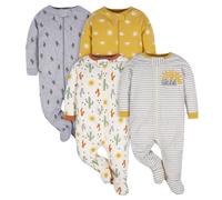 Gerber Unisex Baby 4 Pack 'n Play Footie y nios pequeos Southwest 0-3 meses EE. UU.