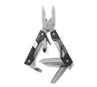 Gerber Vise Mini Tool llavero negro Alicate multiherramienta - alicates de múltiples herramientas (aluminio, acero inoxidable, Negro, 56,6 g)