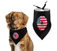 Gerbera Margarita Flor en Colores Bandera Nacional Bandanas para Perros Baberos Triangulares Lindo Bufanda para Mascotas Pañuelo para Mascotas Pequeñas, Medianas y Grandes