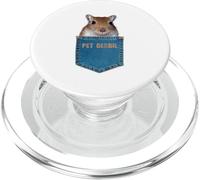 Gerbil Camisa Pet Gerbil En Un Bolsillo PopSockets PopGrip para MagSafe