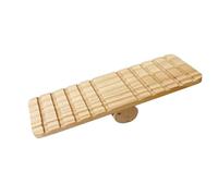 Gerbil Escalera Puente de Madera Hamaca Balancín Adecuado para Chinchillas Madera Seesaw para Hamster Ratón Mascota Juguete para masticar agresivo
