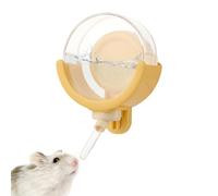 Gerbil Water Bottle - 150ml Magnetic Bottle, ABS Glass Container, No Drip Small Pet Hydration with Cage Mount | Chinchilla Bunny Ferret Hedgehog Water Dispenser for Hamster Gerbil Bunny Pets