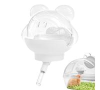 Gerbil Water Bottle, Magnetic Pet Feeder, Hamster Water Dispenser, 220ml Leak-Proof Tank, Removable Bottle Design, No-Drip Spout, Space Saving, Secure Mount, Perfect for Cage, Hutch, Habitat