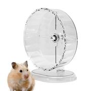 Gerbil Wheel, Quiet Running Exercise Wheel 9.45x3.35x3.35 Inches, Large Silent Toy for Chinchillas Dwarf Hamsters Ferrets Hermit Crabs Syrian Hedgehogs Small Pets Activity