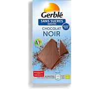 Gerblé Chocolate negro sin azúcar añadido, 80 g (9 piezas)