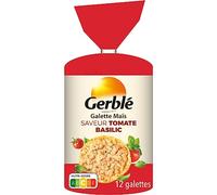 Gerblé Galettes Maïs Saveur Tomate Basilic 123,5 g