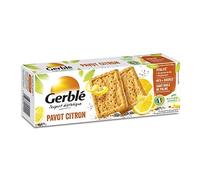 Gerblé - Galletas de amapola de limón, 200 g, 3 unidades