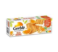 Gerble - Juego de 6 galletas de soja naranja sin aceite de palma, 4 x 5 galletas, 280 g