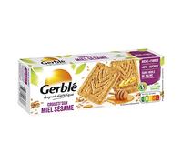 Gerble Kekse Crousti'son - Bolsas de sésamo para galletas (4 x 5 unidades, 200 g, en formato de cartón con 6 unidades)
