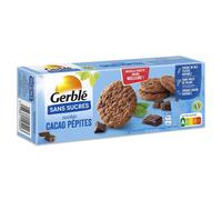 Gerblé sin Azúcar Galletas de Cacao con Pepitas 130g