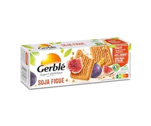 Gerble Vitality 185186 - Galletas de soja sin aceite de palma, 4 bolsas individuales, 16 galletas, 270 g