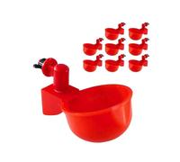 Gereedschapset Voor Thuis 8Pc Poultry/Quail Water Drinking Cups Chicken Hen Plastic Automatic Drinker New