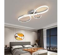 Gerenecic Dimmbare Pendelleuchte mit Fernbedienung - runder Kronleuchter aus Aluminium für Wohnzimmer und Esszimmer, höhenverstellbar, Farbtemperatur (3000 K - 6500 K), braunes Finish, 30/5