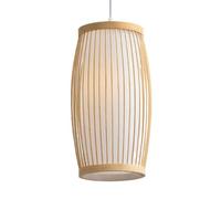 Gerenecic Elegante Pendelleuchte aus Bambus-Rattan - Kronleuchter im klassischen chinesischen Stil für Die Inneneinrichtung, verstellbare Hängelampe für Esszimmer, Schlafzimmer, Café und FL