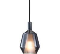 Gerenecic Nordische minimalistische Hängeleuchte aus farbigem Glas - Kronleuchter aus Der Mitte Des Jahrhunderts für Küche, Esszimmer und Wohnzimmer (Dunkle Farbe)