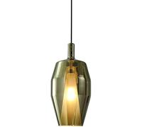 Gerenecic Nordische minimalistische Hängeleuchte aus farbigem Glas - Kronleuchter aus Der Mitte Des Jahrhunderts für Küche, Esszimmer und Wohnzimmer (D)