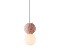 Gerenecic Nordischer Zement-Terrazzo-Kronleuchter - Elegante G9-Pendelleuchte für Restaurant, Bar und Wohnkultur