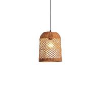 Gerenecic WABI-Sabi Retro-Kronleuchter im Rattankäfig-Stil - stilvolle Pendelleuchte für Kücheninsel, Schlafzimmer, Restaurant und Mehr |
