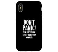 Gerente de Cartera de Capital Carcasa para iPhone X/XS