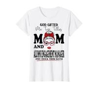Gerente de Compromiso de mamá y ex Alumnos Día de la Madre bendita Camiseta