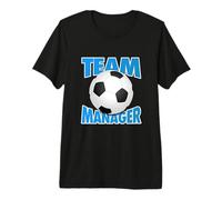 Gerente de Equipo de fútbol, Gráfico de Pelota de fútbol Camiseta Premium