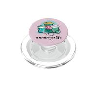 Gerente de Hashtag Life Girl Boss I Love Coffee #managerlife PopSockets PopGrip para MagSafe