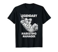 Gerente de Marketing Legendario Bigfoot Divertido Camiseta gráfica económica