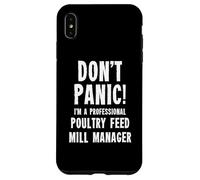 Gerente de Molino de alimentación para Aves de Corral Carcasa para iPhone XS MAX