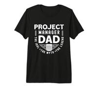 Gerente de Proyecto Dad The Idol The Agile Coach Project Manager Camiseta Premium