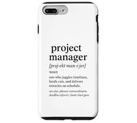 Gerente de Proyecto Milagro Trabajador Malabares Cronogramas Carcasa para iPhone 7 Plus/8 Plus