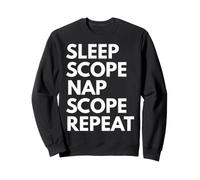 Gerente de Proyecto Sleep Nap Scope Repeat Lover Sudadera