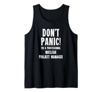 Gerente de Proyectos Nucleares Camiseta sin Mangas
