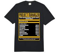 Gerente de Proyectos Nutrición Lean Kanban Administración de Comfort Colors Adult Heavyweight T-Shirt