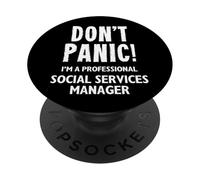 Gerente de Servicios Sociales PopSockets PopGrip Adhesivo