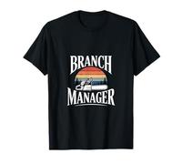 Gerente de sucursal Divertido Diciendo Chainsaw Logger Camiseta