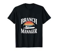 Gerente de sucursal Divertido Diciendo Chainsaw Logger Camiseta