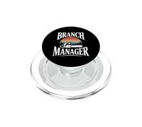 Gerente de sucursal Divertido Diciendo Chainsaw Logger PopSockets PopGrip para MagSafe