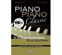 Gerhard Kölbl S Piano Piano Classic: Die 100 schönsten klassischen (Tapa blanda)