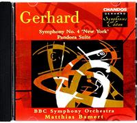 Gerhard, R. - Symphony 4/Pandora Suite
