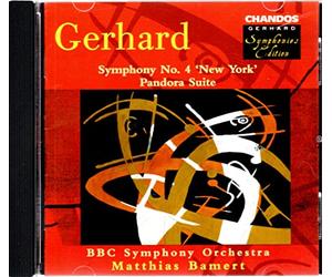 Gerhard, R. - Symphony 4/Pandora Suite